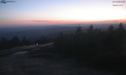 Lysá hora, pohled na západ