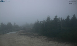 Lysá hora, pohled na západ