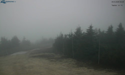 Lysá hora, pohled na západ