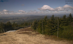 Lysá hora, pohled na západ