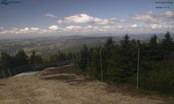 Lysá hora, pohled na západ