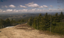 Lysá hora, pohled na západ