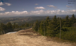 Lysá hora, pohled na západ