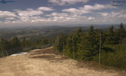 Lysá hora, pohled na západ