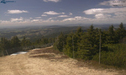 Lysá hora, pohled na západ