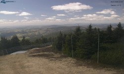 Lysá hora, pohled na západ