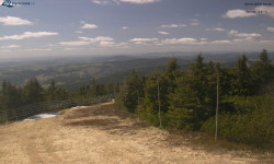 Lysá hora, pohled na západ