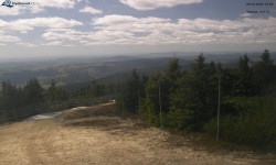 Lysá hora, pohled na západ