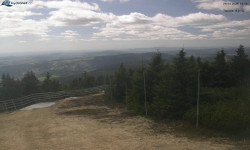 Lysá hora, pohled na západ