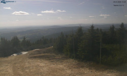 Lysá hora, pohled na západ