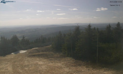 Lysá hora, pohled na západ