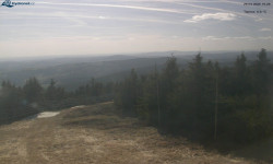 Lysá hora, pohled na západ