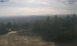 Lysá hora, pohled na západ