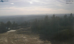 Lysá hora, pohled na západ