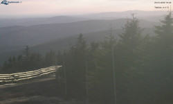 Lysá hora, pohled na západ