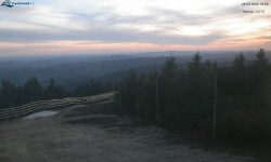 Lysá hora, pohled na západ