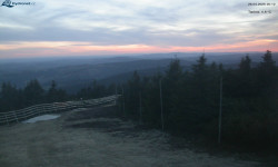 Lysá hora, pohled na západ