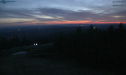 Lysá hora, pohled na západ