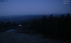 Lysá hora, pohled na západ