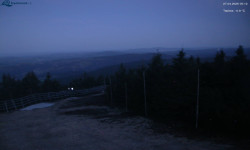 Lysá hora, pohled na západ