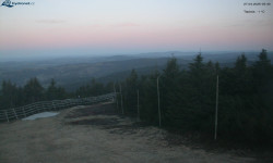 Lysá hora, pohled na západ