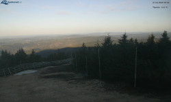 Lysá hora, pohled na západ