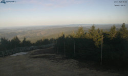 Lysá hora, pohled na západ