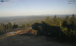 Lysá hora, pohled na západ