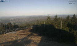 Lysá hora, pohled na západ