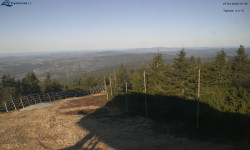 Lysá hora, pohled na západ