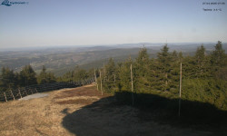 Lysá hora, pohled na západ