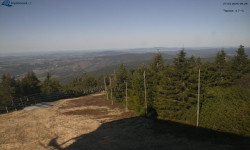 Lysá hora, pohled na západ