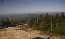 Lysá hora, pohled na západ