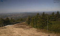 Lysá hora, pohled na západ