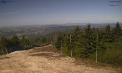 Lysá hora, pohled na západ