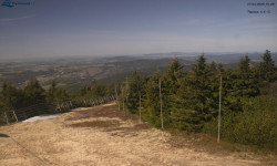 Lysá hora, pohled na západ