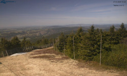 Lysá hora, pohled na západ