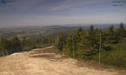 Lysá hora, pohled na západ