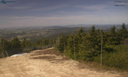 Lysá hora, pohled na západ