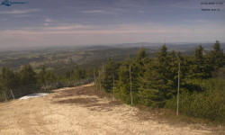 Lysá hora, pohled na západ