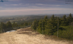 Lysá hora, pohled na západ