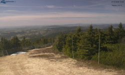 Lysá hora, pohled na západ