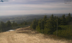 Lysá hora, pohled na západ