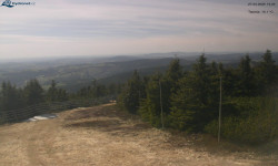 Lysá hora, pohled na západ