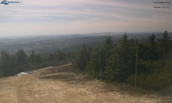 Lysá hora, pohled na západ