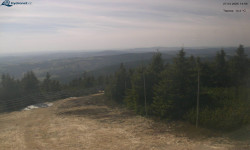 Lysá hora, pohled na západ