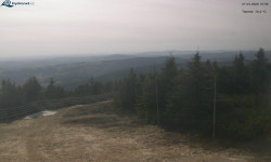 Lysá hora, pohled na západ