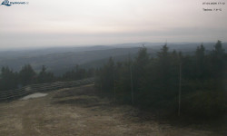 Lysá hora, pohled na západ