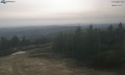 Lysá hora, pohled na západ