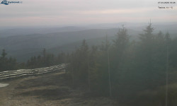 Lysá hora, pohled na západ